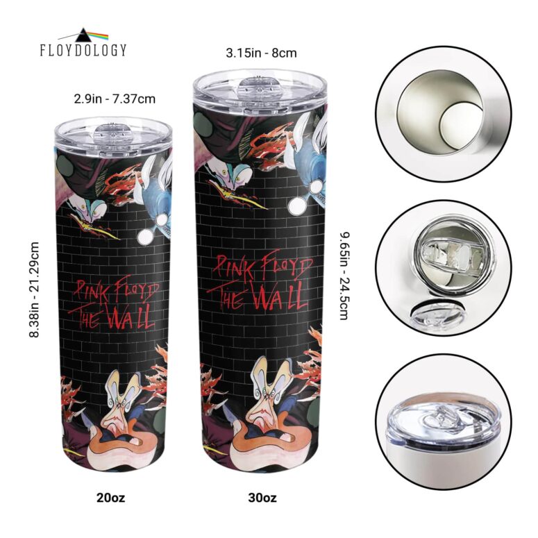 Pink Floyd The Wall Immersion Edition Skinny Stainless Steel Tumbler
