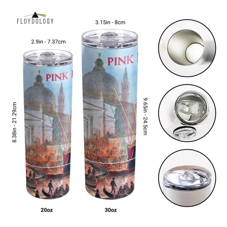 The Later Years Venezia Festa Del Redentore Glass Skinny Stainless Steel Pink Floyd Tumbler The Later Years Venezia Festa Del Redentore Glass Skinny Stainless Steel Pink Floyd Tumbler