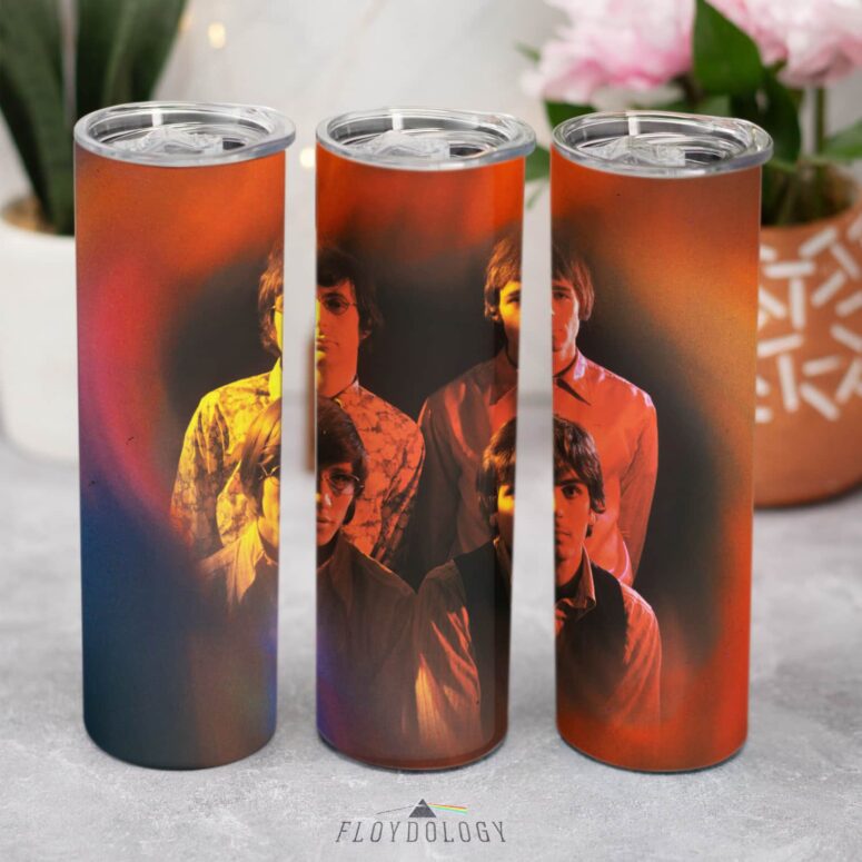 1965 Their First Recordings Pink Floyd Skinny Stainless Steel Tumbler 1965 Their First Recordings Pink Floyd Skinny Stainless Steel Tumbler