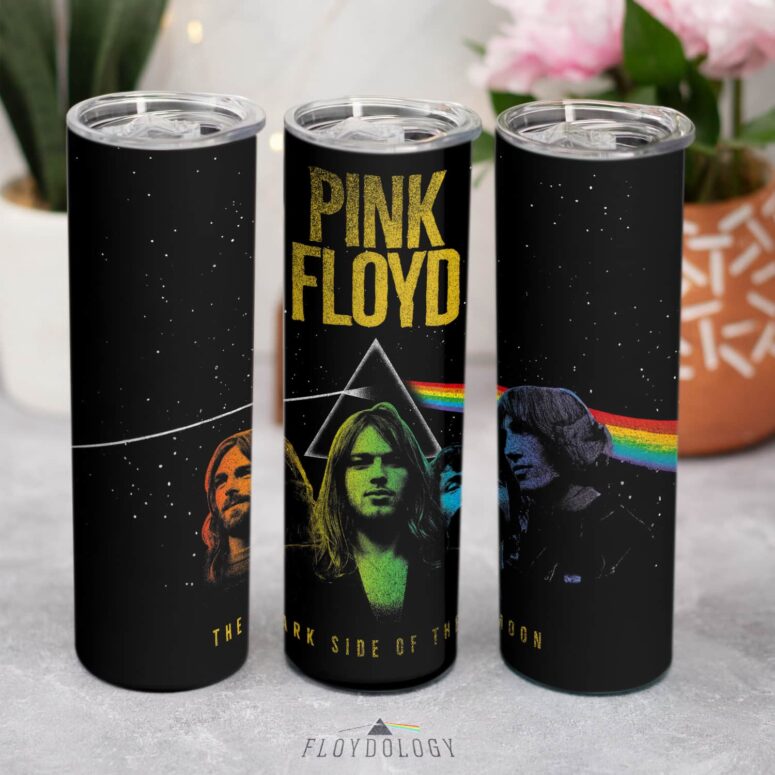 Pink Floyd Members DSOTM Vintage Skinny Stainless Steel Tumbler