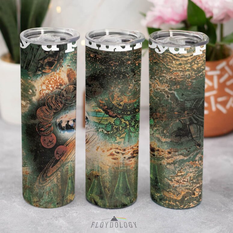 Pink Floyd Saucerful Of Secrets Skinny Stainless Steel Tumbler Pink Floyd Saucerful Of Secrets Skinny Stainless Steel Tumbler
