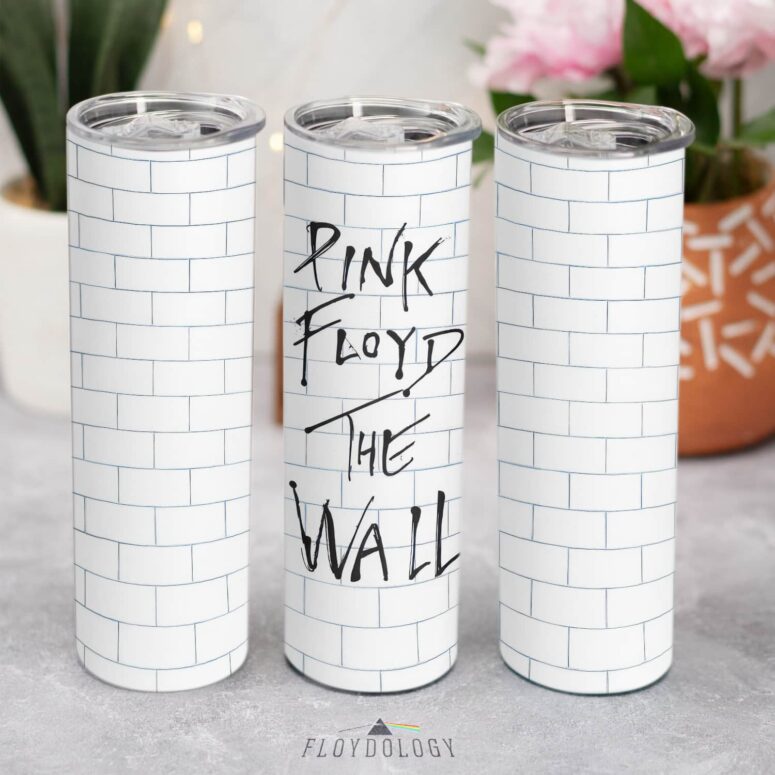 Pink Floyd The Wall Album Cover Skinny Stainless Steel Tumbler