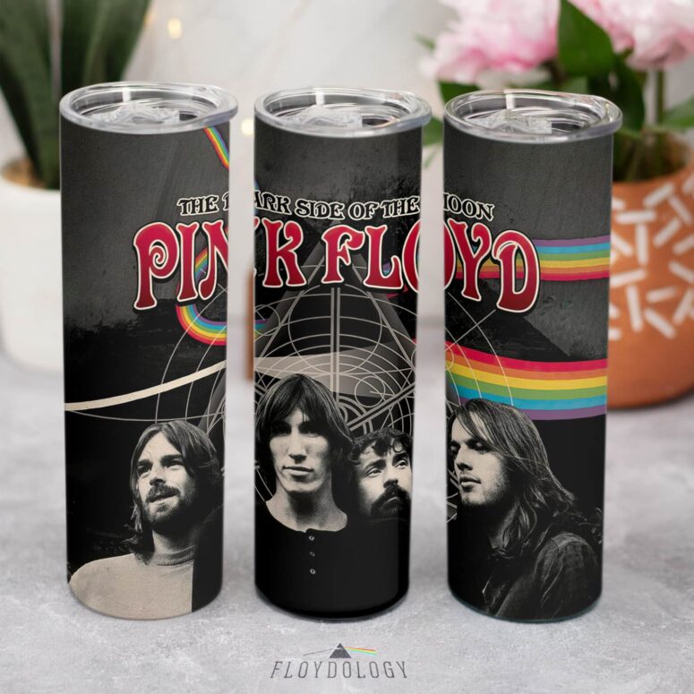 The Dark Side Of The Moon Anniversary Skinny Stainless Steel Pink Floyd Tumbler