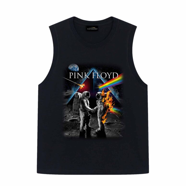 Wish You Were Here DSOTM Astronaut Handshake Pink Floyd Shirt Wish You Were Here DSOTM Astronaut Handshake Pink Floyd Shirt