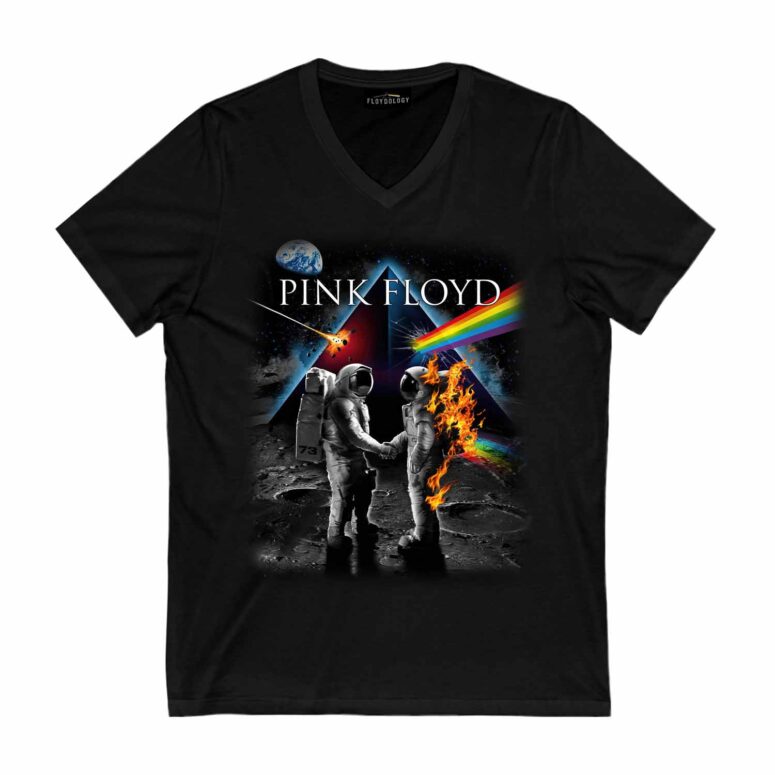 Wish You Were Here DSOTM Astronaut Handshake Pink Floyd Shirt Wish You Were Here DSOTM Astronaut Handshake Pink Floyd Shirt