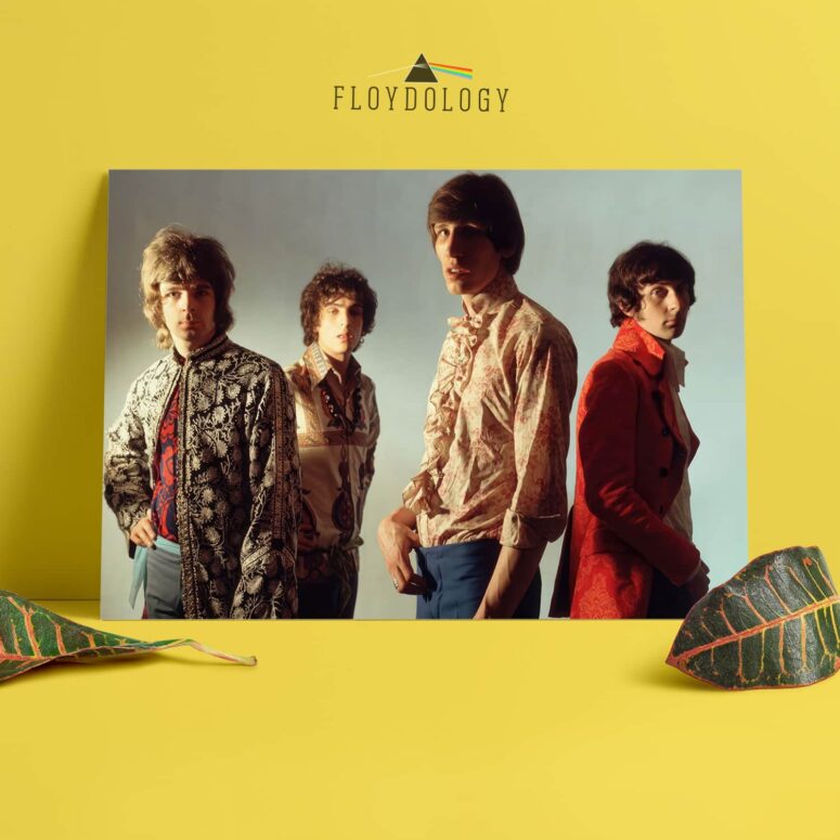 Richard Wright Syd Barrett Roger Waters and Nick Mason in 1970 - Pink Floyd Poster