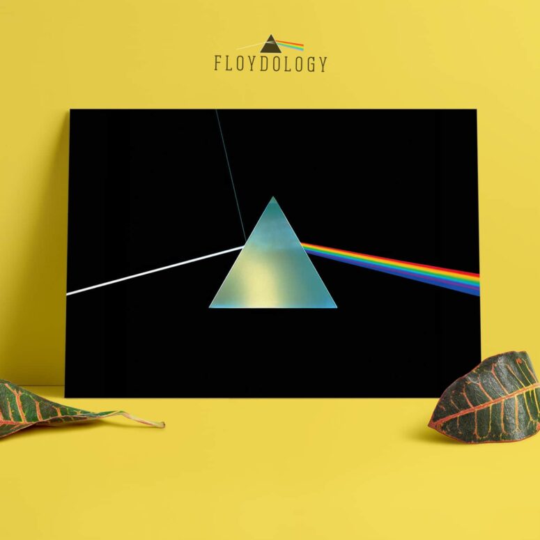 The Dark Side Of The Moon 1973 Original Art - Pink Floyd Poster