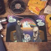 Left2d Backpack Golden Dark Side Of The Moon - OtherBrick