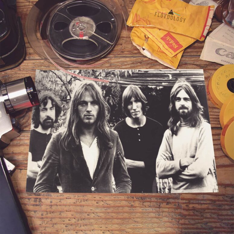 Nick Mason David Gilmour Roger Waters and Rick Wright 1972 - Pink Floyd Poster