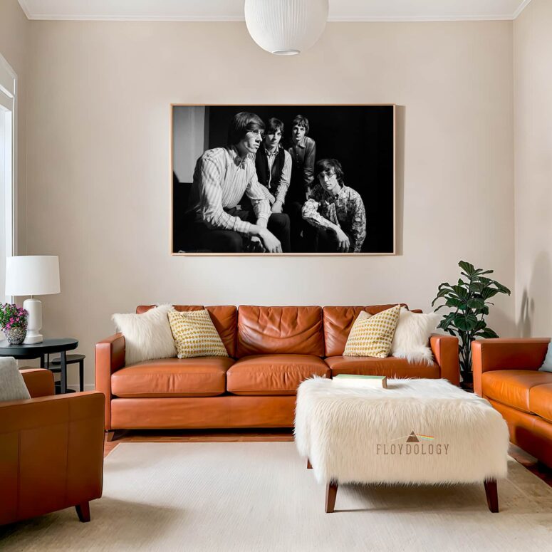 Roger Waters Syd Barrett Rick Wright Nick Mason - Pink Floyd Poster