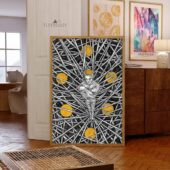 Left2d Backpack Golden Dark Side Of The Moon - OtherBrick