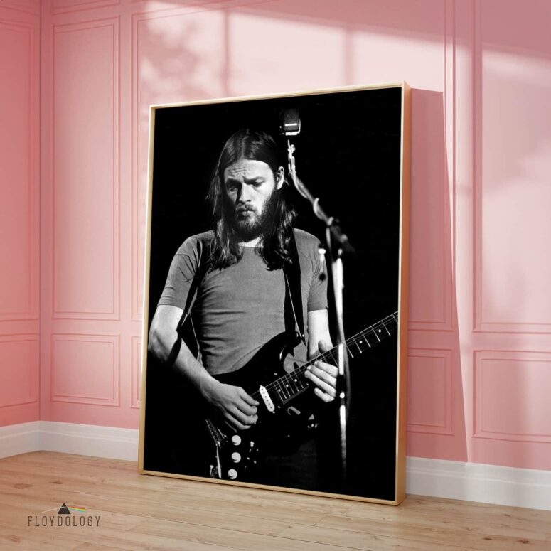 David Gilmour Live In Concert 1974 - Pink Floyd Poster