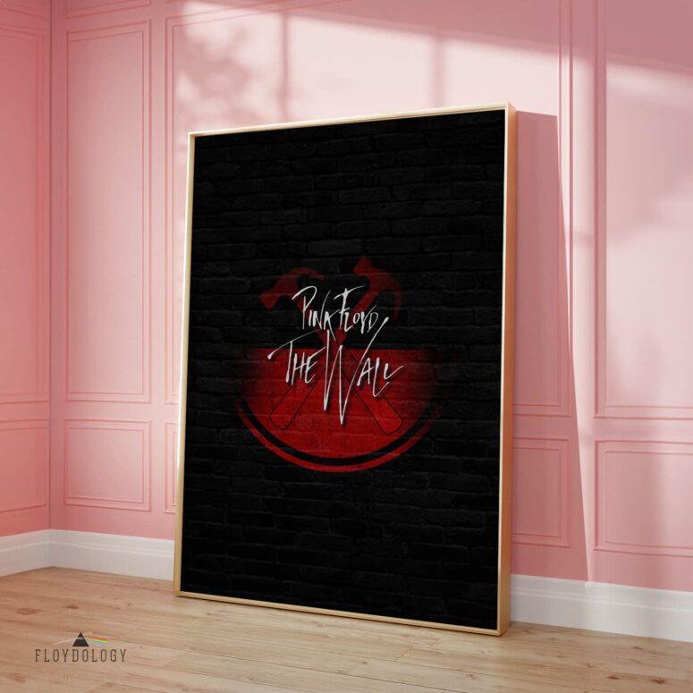The Wall Red Hammers - Pink Floyd Poster