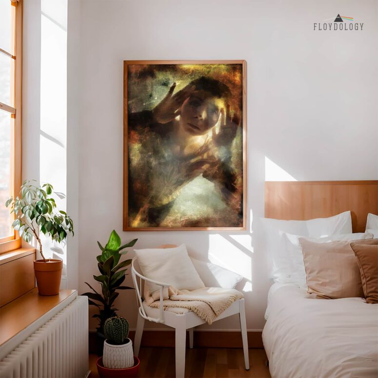 Is there anybody out there Painting - Pink Floyd Poster