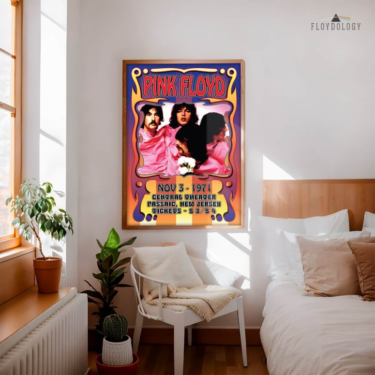 Beyond The Pale 1971 Central theatre - Pink Floyd Poster