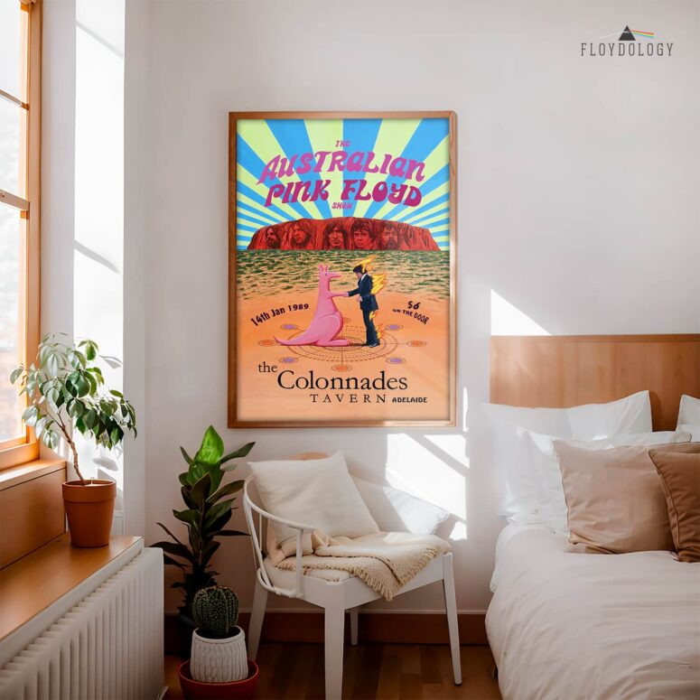 The Australian Pink Floyd Show 1989 The Colonnades Tavern - Pink Floyd Poster The Australian Pink Floyd Show 1989 The Colonnades Tavern - Pink Floyd Poster