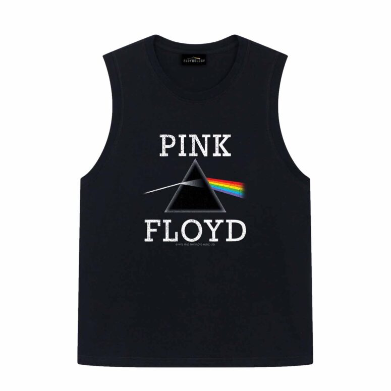 1982 Dark Side Of The Moon Distressed Pink Floyd Shirt 1982 Dark Side Of The Moon Distressed Pink Floyd Shirt