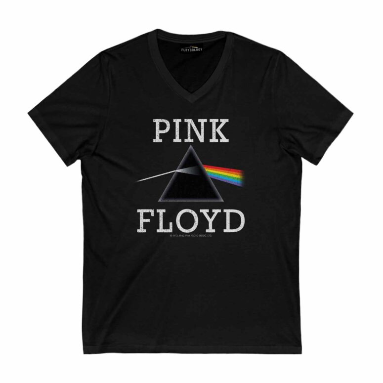 1982 Dark Side Of The Moon Distressed Pink Floyd Shirt 1982 Dark Side Of The Moon Distressed Pink Floyd Shirt