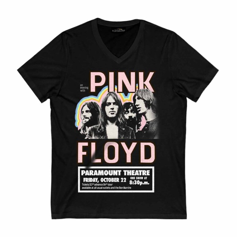 An Evening With Pink Floyd Paramount Theatre Seattle WA Oct 22nd 1971 Shirt An Evening With Pink Floyd Paramount Theatre Seattle WA Oct 22nd 1971 Shirt