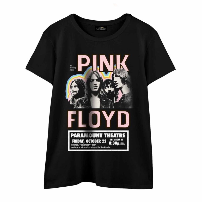 An Evening With Pink Floyd Paramount Theatre Seattle WA Oct 22nd 1971 Shirt An Evening With Pink Floyd Paramount Theatre Seattle WA Oct 22nd 1971 Shirt