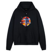 Goodbye Blue Sky The Wall Front Hoodie Black - OtherBrick