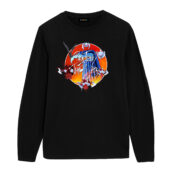 Goodbye Blue Sky The Wall Front Longsleeve Black - OtherBrick