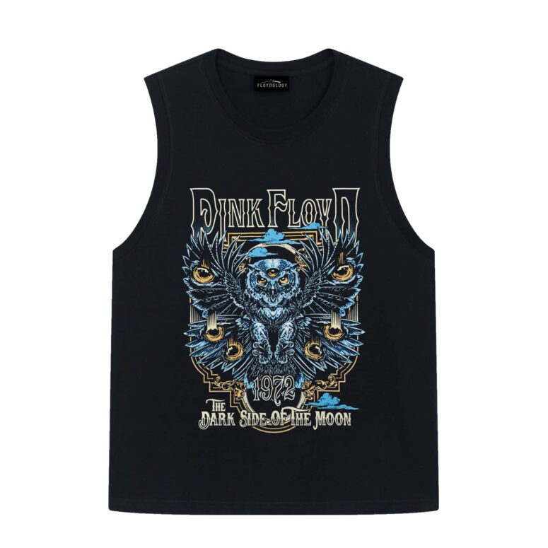 The Dark Side Of The Moon 1972 Owl Eyes Pink Floyd Shirt The Dark Side Of The Moon 1972 Owl Eyes Pink Floyd Shirt