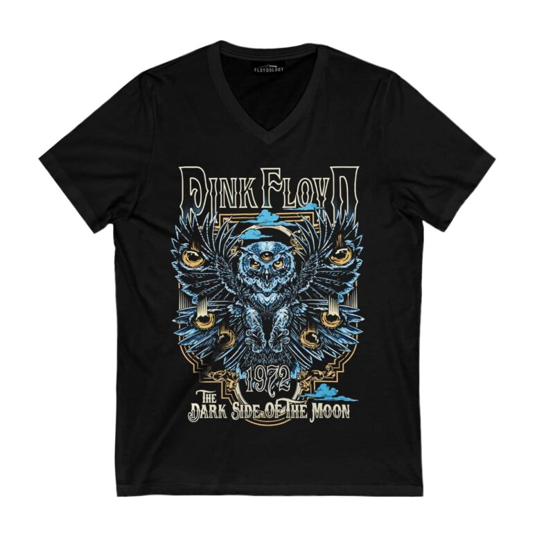 The Dark Side Of The Moon 1972 Owl Eyes Pink Floyd Shirt The Dark Side Of The Moon 1972 Owl Eyes Pink Floyd Shirt