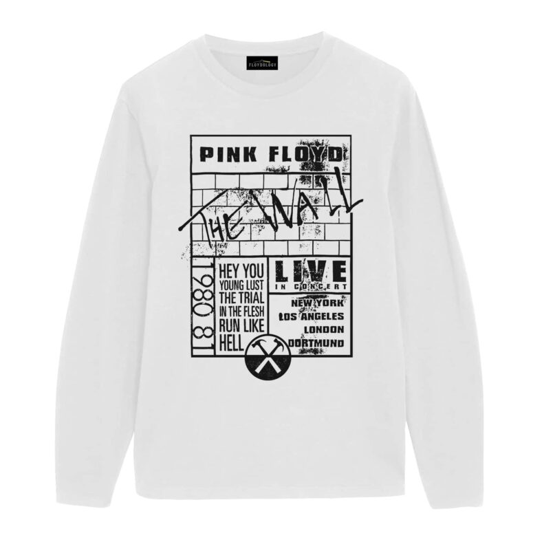 The Wall Live 1980 1981 Vintage Pink Floyd Shirt