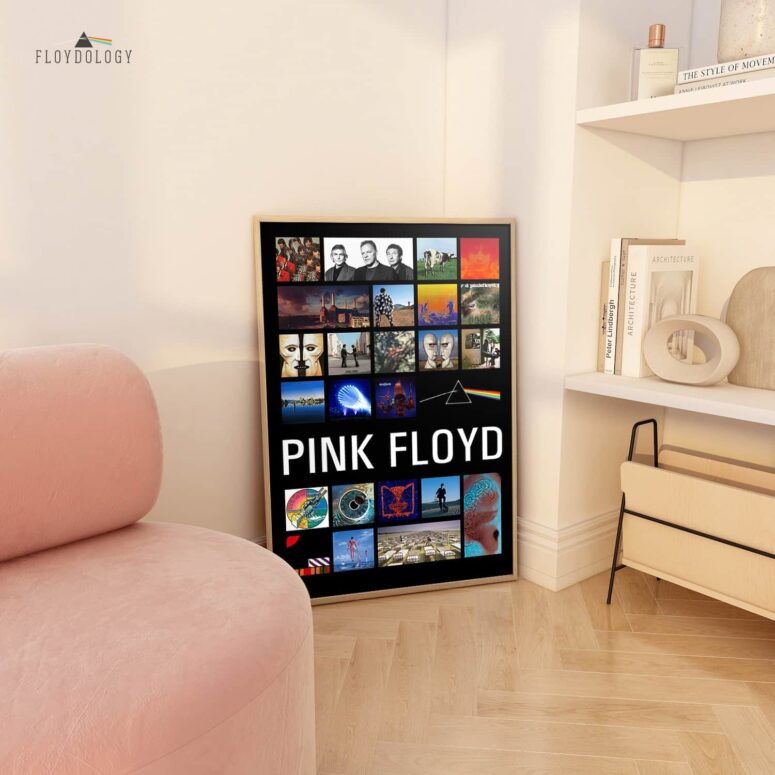 Pink Floyd Discography Collection Poster Pink Floyd Discography Collection Poster