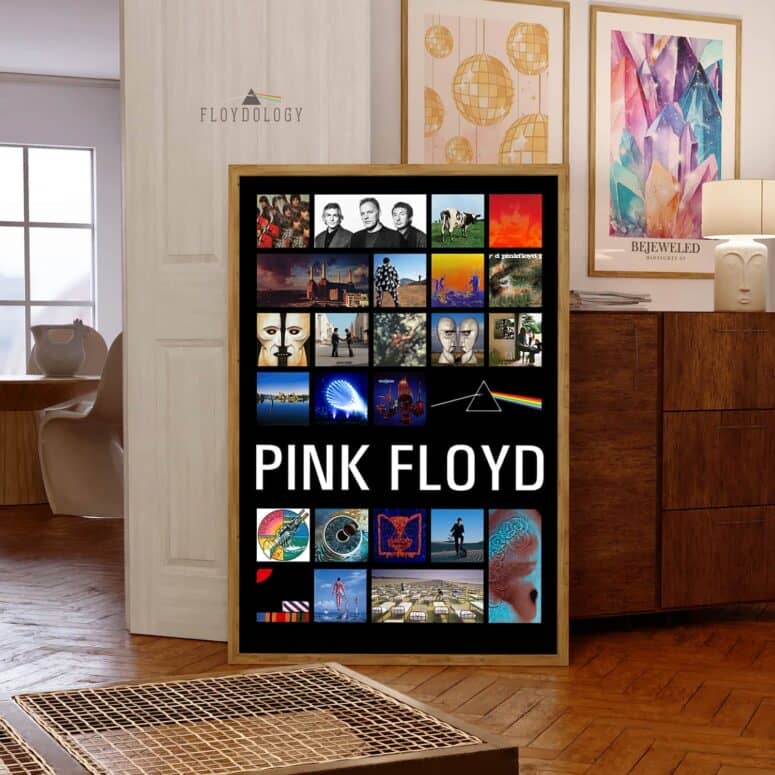 Pink Floyd Discography Collection Poster Pink Floyd Discography Collection Poster