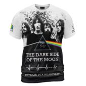 Pink Floyd TDSOTM 50 years Aniversary x The Wall 3D Shirt