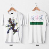 Momentary Lapse Of Reason Flying Apple World Tour 1987 Double Sided White - OtherBrick
