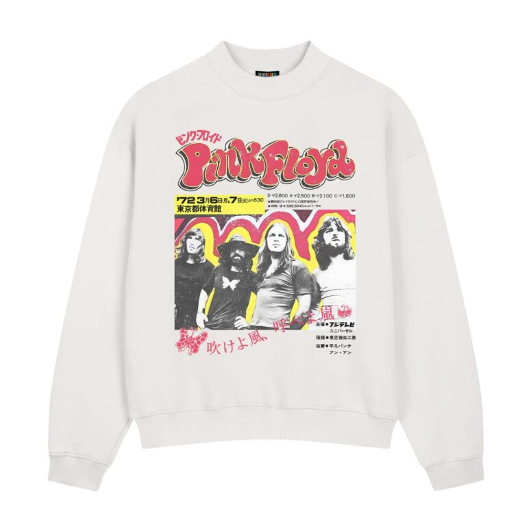 Pink Floyd Japanese Tour 1972 Darker Side Of The Rising Sun Shirt