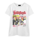 Pink Floyd Japanese Tour 1972 Darker Side Of The Rising Sun Front Wtee White - OtherBrick
