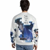 Pink Floyd The Wall Immersion Hammers Stadium Airplane Sweater Back - OtherBrick