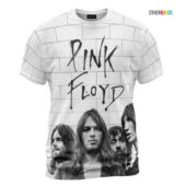 Pink Floyd The Wall Roger David Richard Nick Illustration Shirt Front - OtherBrick