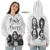 Pink Floyd The Wall Roger David Richard Nick Illustration Ziphoodie - OtherBrick