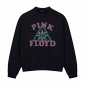 The Dark Side Of The Flower Front Sweatshirt Black - OtherBrick