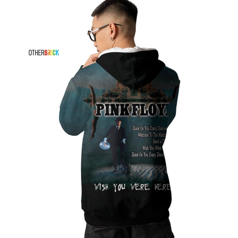 Wish You Were Here Desert Man in Bowler Diver Shakehand Shirt Wish You Were Here Desert Man in Bowler Diver Shakehand Shirt
