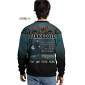 Wish You Were Here Desert Man In Bowler Diver Shakehand Sweatshirt Back - OtherBrick