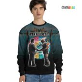 Wish You Were Here Desert Man in Bowler Diver Shakehand Shirt