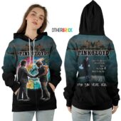 Wish You Were Here Desert Man In Bowler Diver Shakehand Ziphoodie - OtherBrick
