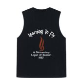 1987 Pink Floyd Momentary Lapse Of Reason Back Tank Black - OtherBrick