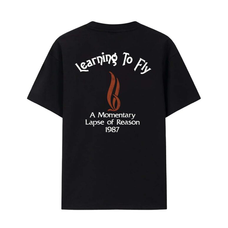 1987 Pink Floyd Momentary Lapse Of Reason Learning to Fly Tee As Worn by Lori Harvey Shirt 1987 Pink Floyd Momentary Lapse Of Reason Learning to Fly Tee As Worn by Lori Harvey Shirt