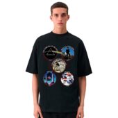 1987 Pink Floyd Momentary Lapse Of Reason Front Shirt Man Black - OtherBrick