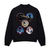 1987 Pink Floyd Momentary Lapse Of Reason Front Sweatshirt Black - OtherBrick
