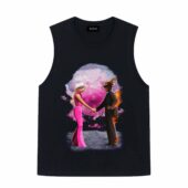 Barbenheimer Wish You Were Here Pink Floyd Front Tank Black - OtherBrick