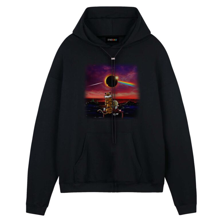 Calvin and Hobbes Gazing at the Moon Solar Eclipse 2024 Shirt Calvin and Hobbes Gazing at the Moon Solar Eclipse 2024 Shirt