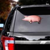 Car Decal1 Pink Floyd Inflatable Pig Sticker - OtherBrick